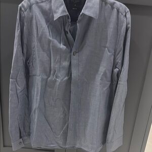 Men's Blue Shirt Ted Baker size 3